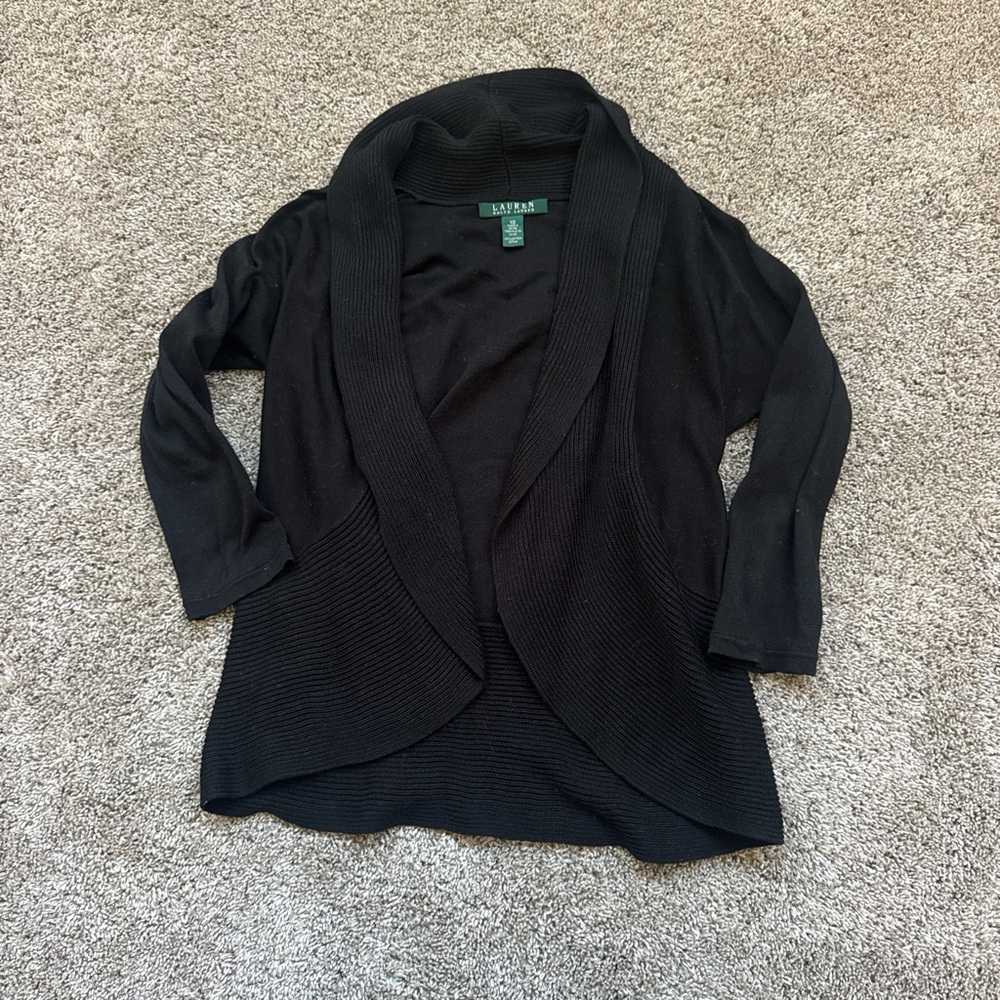 Women’s Ralph Lauren Black Sweater Cardigan